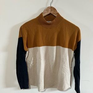 Madewell color block sweater
